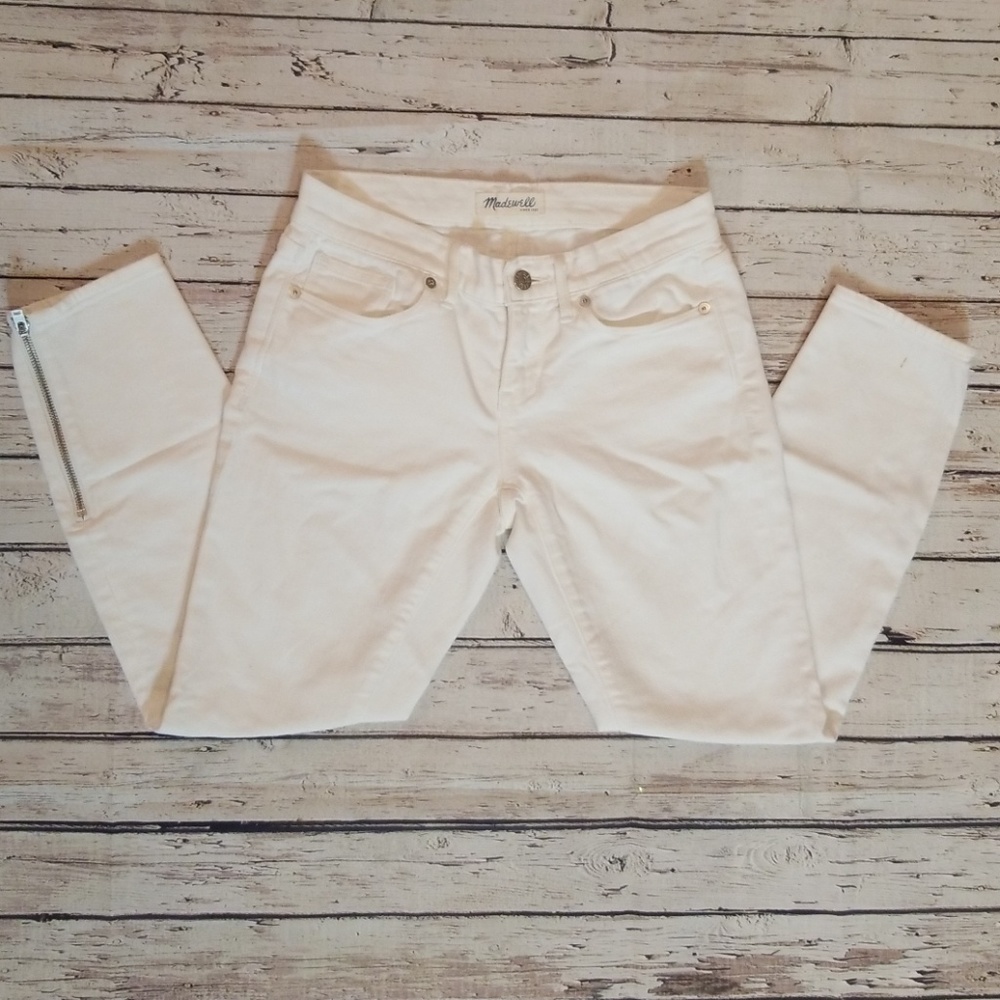 Madewell | White Crop Jeans Size 24